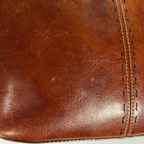 Vintage Fossil Leather Shoulder Bag - Picture 3 of 15